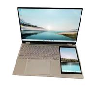 2025 nouveau Oem Odm peu coûteux Double écran ordinateur portable 15.6 pouces + 7 pouces N95 2.5GHz ordinateur portable Win10 6G + 256G ordinateur à vendre