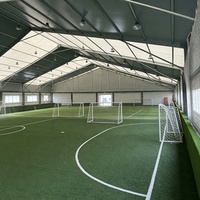 Tente de padel en aluminium résistante à la neige pour les matchs de padel en plein air en hiver