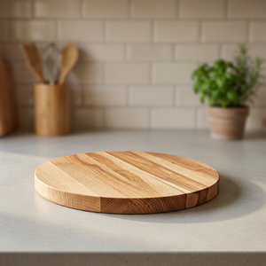 Planches à découper rectangulaires en bois faites à la main de qualité supérieure - Lavables au lave-vaisselle, durables, épaisses de 2,0 cm, réutilisables, faciles à nettoyer, pour la cuisine - Product Image 1