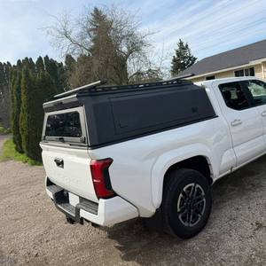 Toldo de Aluminio Reforzado 2026 para Camioneta Toyota Tacoma <span class=keywords><strong>Tundra</strong></span> <span class=keywords><strong>TRD</strong></span> <span class=keywords><strong>PRO</strong></span>, Cubierta Impermeable para Caja de Camioneta, Tapa para Camioneta Todoterreno - Product Image 4