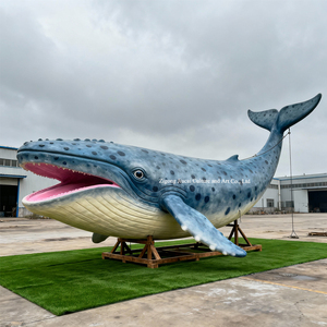 Mô phỏng cá voi bơi mô hình cá mập sống động như thật robot hoạt hình cho trung tâm mua sắm hồ cá trong nhà triển lãm ngoài trời - Product Image 5