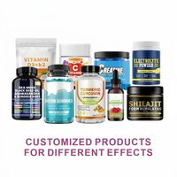 Capsules d'Ashwagandha HDK OEM ODM pour le soulagement du stress, l'équilibre de l'humeur et le soutien énergétique, complément alimentaire à base de plantes en capsules, vente en gros, marque privée