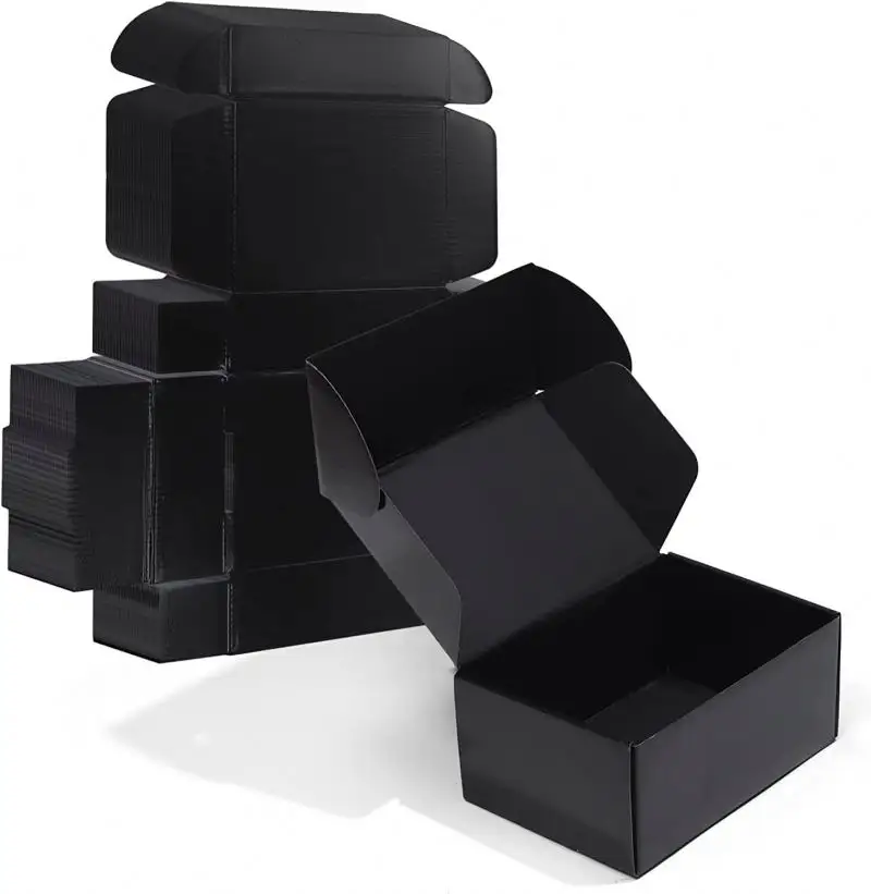 Kunden spezifische Farbe Form Größe Geschenk Geschenk Faltbare Kraft Mailing Versand Karton Wellpappe verpackungen