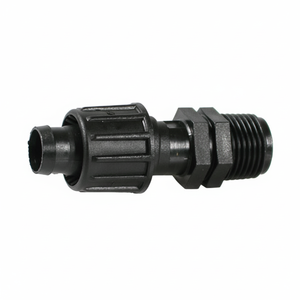 Conector de Agua Metálico para Jardín para Línea de Goteo Plana de 29 mm x 3/4\", Paquete de 10 Mangueras - Product Image 1