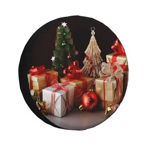 Fundas para Neumáticos de Repuesto con Diseño Navideño de Santa Claus para RV, <span class=keywords><strong>Camper</strong></span>, Remolque, SUV, Camión y Caravana - Product Image 3