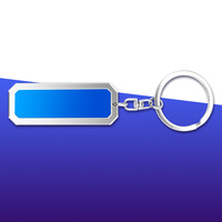 Cadeau de pendentif de voiture anti-perte créatif porte-clés de plaque d'immatriculation laser gravable Style traditionnel avec nickelage noir