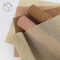 Fleurs en chanvre colorées faites à la main avec une texture de type lin haut de gamme, marque LIHUAYI, pour les arrangements floraux, emballage pour fleuristes