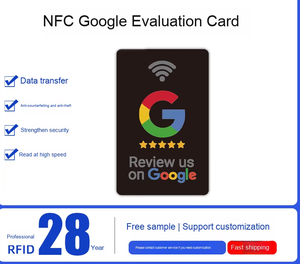 Tinjauan pabrik Google TAG kartu ketuk NFC 213 kartu bisnis RFID berbagi Media sosial - Product Image 3
