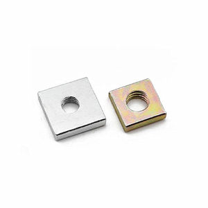 Công nghiệp lớp M6 vuông <span class=keywords><strong>Nut</strong></span> Fastener cứng thép khóa hạt vuông DIN 557 8.8 10.9 vuông hạt - Product Image 2