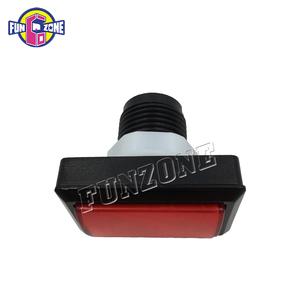 Máy chơi trò chơi nút hình chữ nhật 33*50 với nút đèn chuyển màu trắng với Đèn khung DC12V 3A - Product Image 3