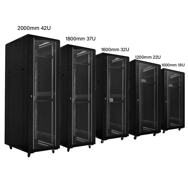 OEM 19 Inch Factory Design Network Server Rack Cabinet DDF Data Entry Outdoor Network Cabinets Steel 42U Stock
