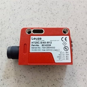 สวิตช์โฟโตอิเล็กทริก Leuze รุ่น 50142238 HT25C.S 4X-M12 IP65 IO-Link สีแดง สำหรับเครื่องจักรกล - Product Image 4