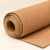 Rouleau de liège naturel pour sous-verres, sets de table, tapis de table, résistant à la chaleur, décoration de table à manger