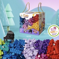 Juego de 1000 Bloques de Construcción de Plástico ABS Ecológicos y No Tóxicos para Niños y Niñas de 5 a 7 Años, Edificios Famosos 1:72