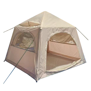 Carpa Inflable para las Cuatro Estaciones, Tela Oxford 210D, Impermeable, Portátil, de Montaje Rápido, para 3-4 Personas, Una Habitación, para Camping - Product Image 1