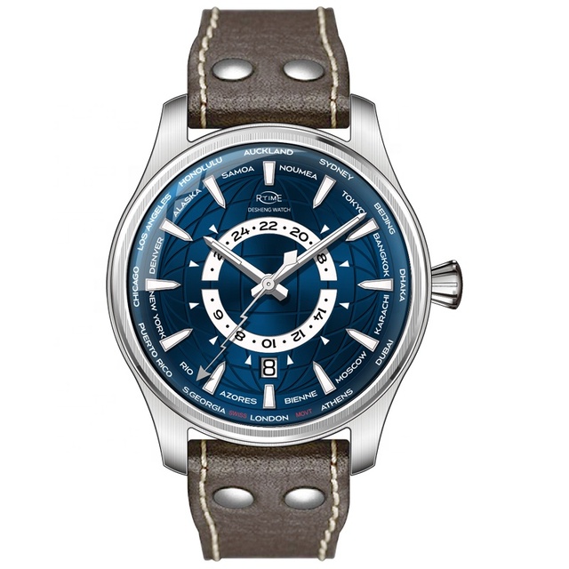Original Design Produce Your Brand Watches Fashion Strap Antique Quartz GMT Watches
