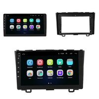 Autoradio Android 10.0 OLED pour Honda CRV 2006-2011, écran tactile 9 pouces, système de navigation GPS, système stéréo avec TV, WiFi, montage sur tableau de bord