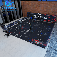 Sistema de Realidad Virtual Comercial para Parques de Diversiones, Simulador de Tiro Multijugador con Movimiento Libre para 4-10 Jugadores, Equipo para Salas de Juegos VR