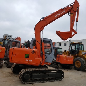 Excavatrice Hitachi EX60-5 d'occasion de 6 tonnes, haute qualité, bonnes performances, à vendre en stock, vente chaude, automatique, d'occasion - Product Image 2