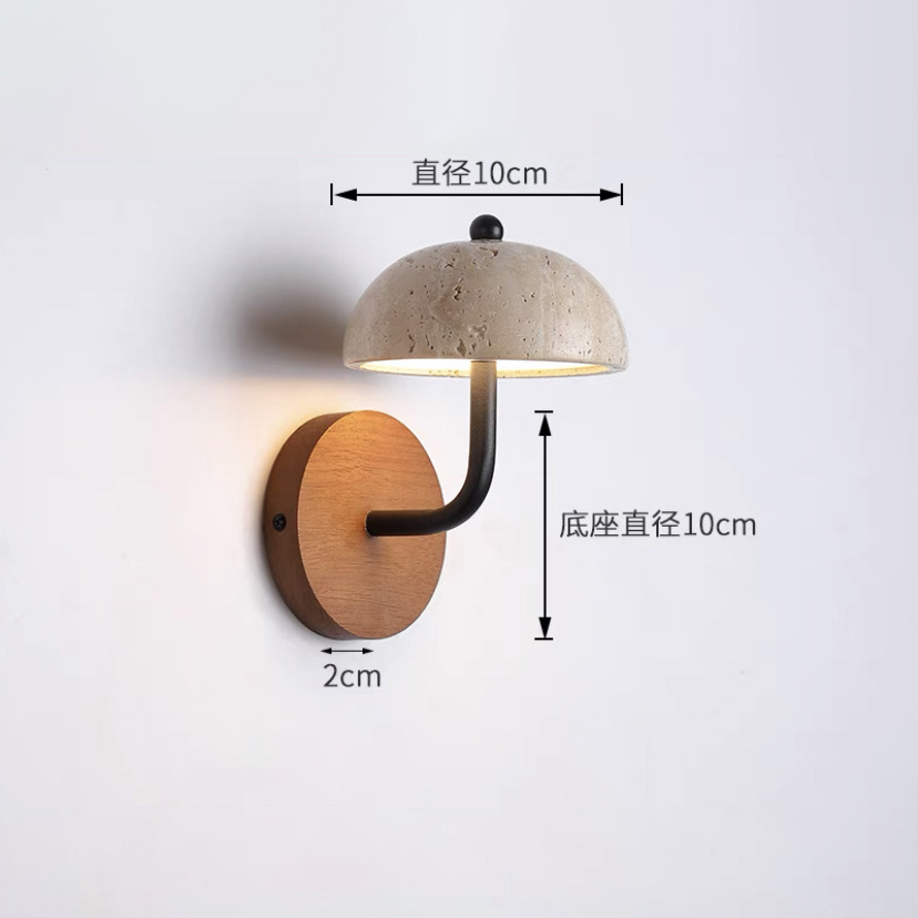 Champignon en forme de H