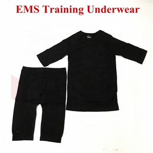 Sous-vêtements d'entraînement <span class=keywords><strong>EMS</strong></span> noirs Miha Bodytec, veste de combinaison <span class=keywords><strong>EMS</strong></span> <span class=keywords><strong>Xbody</strong></span> pour la salle de sport, stimulateur musculaire électrique, tailles XS, S, M, L, XL, XXL - Product Image 4