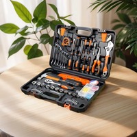 ELEHAND Ensemble d'outils ménagers de 30 pièces avec multimètre numérique, kit d'outils à main dans un étui rigide, OEM/ODM pour le bricolage à domicile, la réparation et les cadeaux