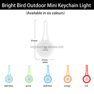 Tùy chỉnh 3 màu sắc RGB <span class=keywords><strong>Mini</strong></span> xách tay có thể sạc lại DC 5V IP44 LED flash ánh sáng Keychain cho hội thảo sử dụng - Product Image 3