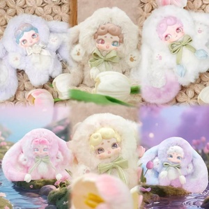 Authentique LuckyDeerNai Goodnight Bunny <span class=keywords><strong>Secret</strong></span> Garden Peluche Boîte Mystère 1ère/2ème/3ème Édition Porte-clés Mignon Poupée Figurine de Collection - Product Image 2