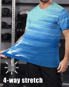 T-shirt à manches courtes pour homme de qualité supérieure personnalisé, respirant et à séchage rapide, prix de gros F00 - Product Image 5