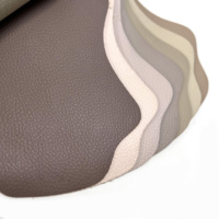 Suede automobile coloré nacré, motif lychee, dessus en cuir PU, pour boîte à bijoux, sac à main, etc.