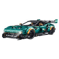 NUEVO Guly 10647, Bloques de Construcción de Modelo de Auto Deportivo, Juguete de Plástico Pequeño, Rompecabezas MOC, Bloques de Ladrillos de Auto de Carreras, Kits para Niños, Regalo de Navidad