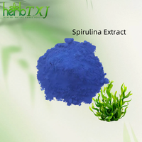 Pigment bleu Extrait naturel de spiruline Phycocyanine en poudre E6 E18 E25 E40 Comprimés de phycocyanine Capsules de phycocyanine