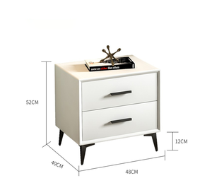 Struttura Letto Matrimoniale di Lusso Moderno in Legno con Testiera Imbottita in Vera Pelle King Queen Size per Hotel - Product Image 4