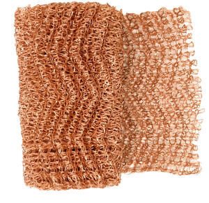 Rouleau de maille en cuivre pur flexible et malléable - Barrière anti-fissures et filtration résistante à la corrosion de longue durée <span class=keywords><strong>pour</strong></span> les applications domestiques - Product Image 6
