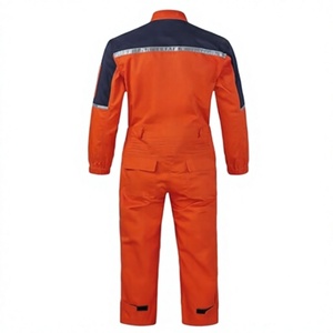 Overol de Trabajo Transpirable de Algodón, Uniforme Industrial de una Pieza, Reflectante y Resistente al Fuego - Product Image 1