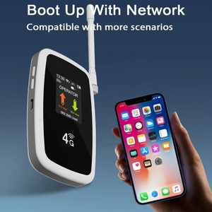 Roteador Móvel Portátil JIMI Pocket 4G LTE WiFi 6 Cat6 Hotspot para Carro com Antena Integrada 300Mbps Firewall - Product Image 4