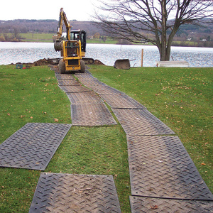 Wetterfeste UPE-Bodenschutzmatten 4x8 Fuß, Hochbelastbare Temporäre Straßenmatten für Feuchtgebiete, Bergbau & Outdoor-Veranstaltungszugang - Product Image 2