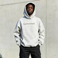 Sweat-shirt à capuche personnalisé avec impression respirante, logo et design sur mesure, impression par transfert DTF
