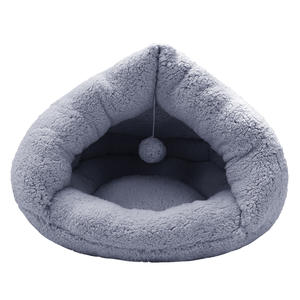 Tempat Tidur Hewan Peliharaan Mewah Lembut Hangat, Rumah Kucing, Tempat Tidur Dalam Ruangan, Gua Jendela untuk Kucing dan Anjing Kecil - Product Image 6