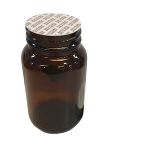 70mm <strong>Regular</strong> Wide Mouth Large Amber Colored Glass <strong>Mason</strong> <strong>Jars</strong> with Metal <strong>Lid</strong> <strong>for</strong> powder Food Storage - Product Image 2