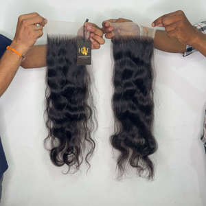 Brasileño Virgen cruda Grado superior 11A 12A Precio de fábrica Paquetes de cabello humano crudo indio y HD 6x6 5x5 Cierre frontal de encaje - Product Image 2