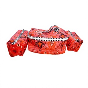 Elegant Practical Cotton Luxe Vanity Set Soft Stylish 3-Piece Vanity Essentials Comfortable Beauty 3-Piece Cotton <b>Case</b> - Product Image 1
