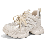 Baskets Chunky à Semelle Épaisse pour Femmes – Nouveautés Printemps-Été 2026 – Tendance, Respirantes en Maille, Décontractées
