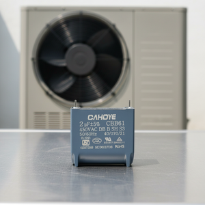 Condensador de Arranque de Motor <span class=keywords><strong>CBB61</strong></span> <span class=keywords><strong>450VAC</strong></span> para Ventilador Centrífugo de Aire Acondicionado 1-10UF con Certificaciones CQC/VDE/TUV/UL/CUL/BIS - Product Image 2