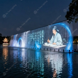 Système de projection 3D en extérieur pour l'éclairage architectural des façades de bâtiments, les spectacles lumineux et la décoration de visites nocturnes - Product Image 3