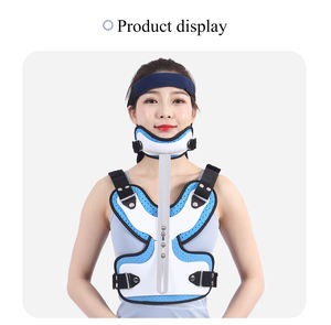 Orthotics aluminium yang dapat diatur untuk leher kepala penyangga dada pada cedera tulang belakang dan pemulihan operasi fraktur - Product Image 2