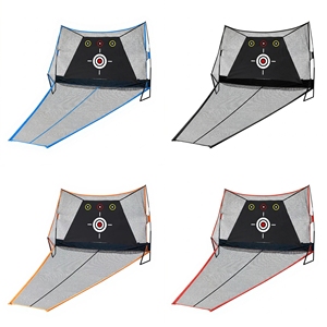 Filet d'entraînement de <span class=keywords><strong>golf</strong></span> en acier inoxydable et polyester pour la pratique du <span class=keywords><strong>golf</strong></span> en intérieur et en extérieur - Product Image 2