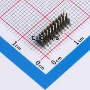 PZ1.27-US2S-10A Pin Header SMD,P=1.27mm Connector ( Pin Structure: 2x10P )( Pitch: 1.27mm )( Row Spacing: 1.27mm ) - Product Image 1