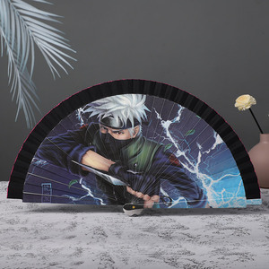 Abanico Plegable <span class=keywords><strong>Español</strong></span> de Alta Gama con Impresión Digital UV, Temática de <span class=keywords><strong>Anime</strong></span>, Opciones de Impresión Simple/Doble para Regalos Promocionales Empresariales - Product Image 3