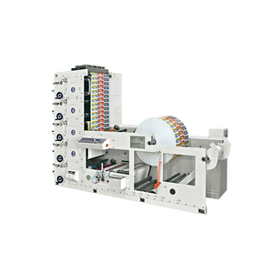 Rollo de Papel Gráfico Flexo de Colores, Máquina de Impresión Flexográfica con 3 Años de Garantía RY1666 - Product Image 1